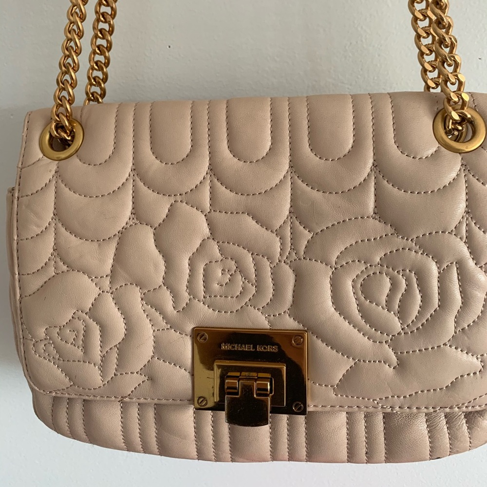 MK gold with roses